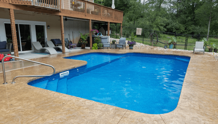 bungalows with a pool