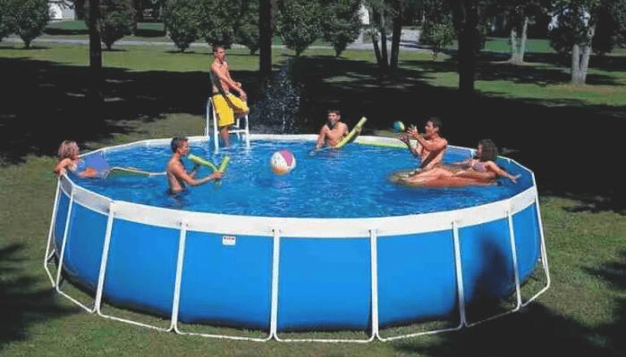 above ground pools