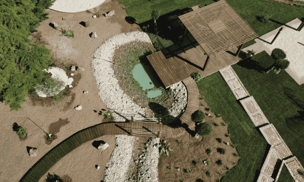 jardins de luxo