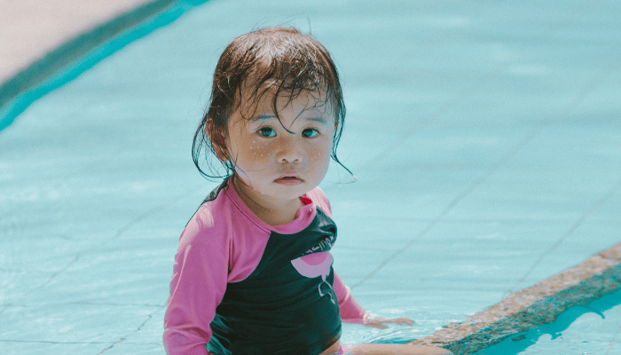 Segurança na Piscina para Bebés