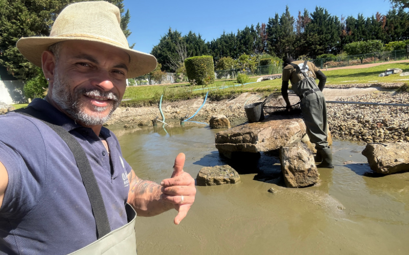 alberto tassi doing hardscaping