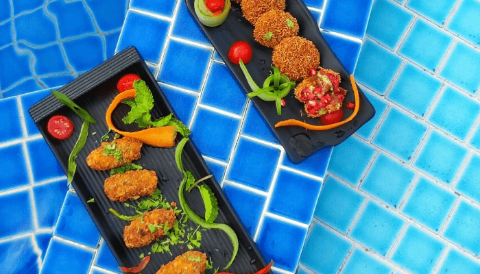 poolside appetizers
